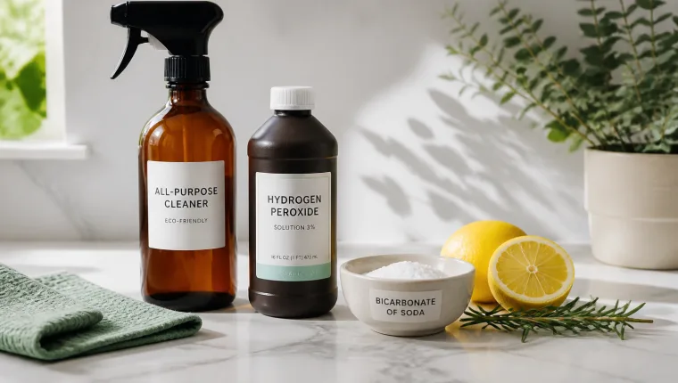 Cleaning with hydrogen peroxide: what actually works